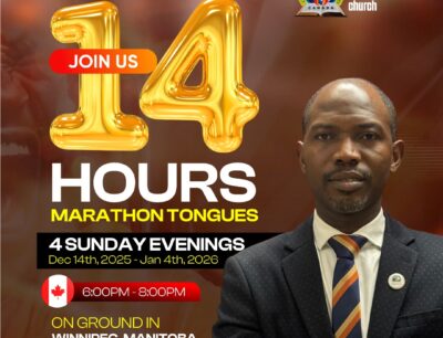 14 Hours Marathon Tongues – A Powerful 4-Sunday Encounter in Winnipeg